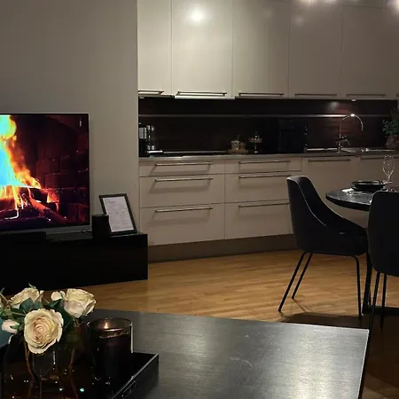 Tjuvholmen Gem With Rooftop Terrace And Parking Lejlighed *