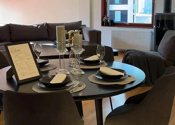 Apartament Tjuvholmen Gem With Rooftop Terrace And Parking Oslo