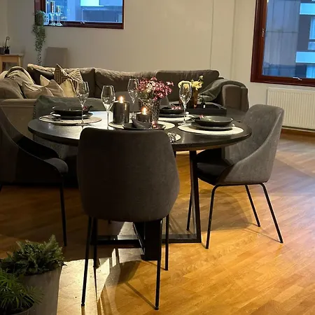 Tjuvholmen Gem With Rooftop Terrace And Parking Осло