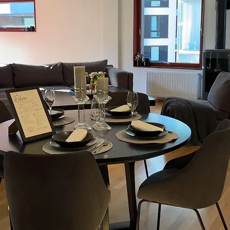 Апартаменты Tjuvholmen Gem With Rooftop Terrace And Parking Осло